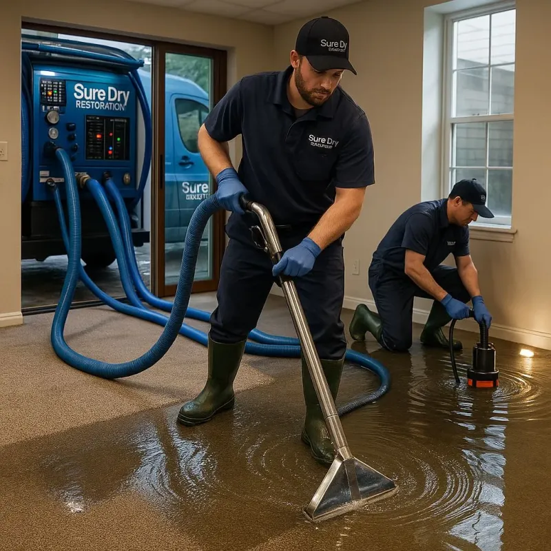 Water Extraction and Removal process in Glen Cove, NY